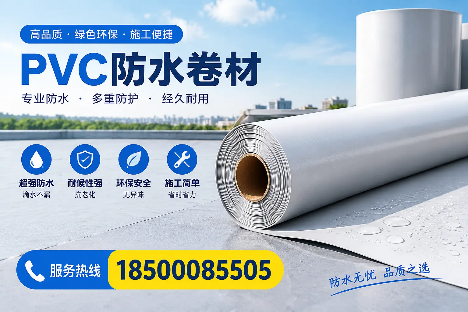 选用PVC防水卷材时需要避开的常见误区,特别是在盘锦